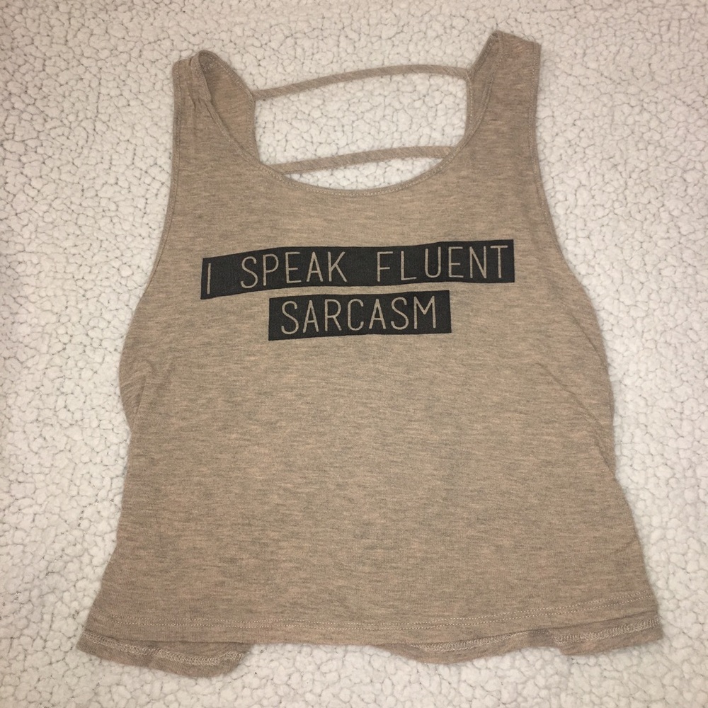Forever 21 Sarcasm Tank